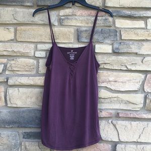 Faded purple tank